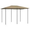 vidaXL Huvimaja 3x4x2,6 m harmaanruskea 160 g/m&sup2;