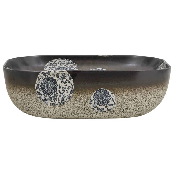 vidaXL Pesuallas tasolle moniv&auml;rinen suorakaide 48x37,5x13,5 cm