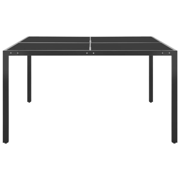 vidaXL 9-osainen Ulkoruokailuryhm&auml; ter&auml;s