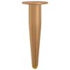 vidaXL Pystyjalat 2 kpl Kulta 98 x 40 mm Rauta