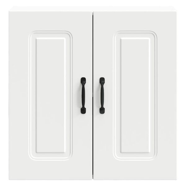 vidaXL Keitti&ouml;n sein&auml;kaappi Kalmar valkoinen tekninen puu