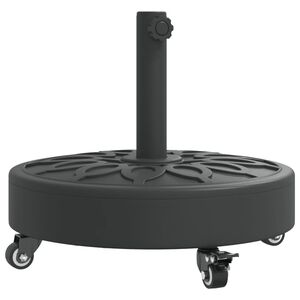vidaXL Aurinkovarjon jalusta py&ouml;rill&auml; &Oslash;38/48 mm tangolle 27 kg py&ouml;re&auml;