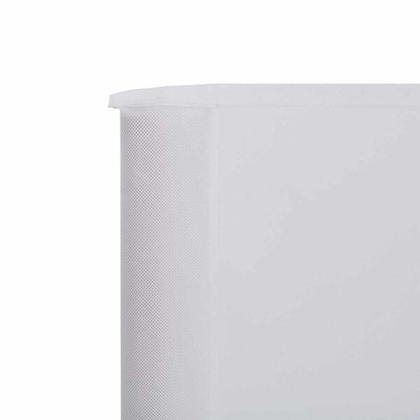 vidaXL Tuulensuojakangas 9 paneelilla 1200x160 cm hiekan valkoinen