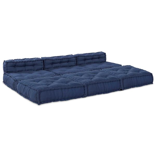 vidaXL Modulaarinen sohva 4 pcs Indigo kangas
