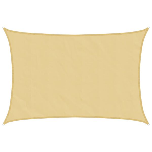 vidaXL Aurinkopurje hiekka 2,5x2 m 100% Oxford polyesteri