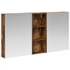 vidaXL Kylpyhuoneen kaappisetti 3 kpl 130 x 14,5 x 70 cm Tekninen puu