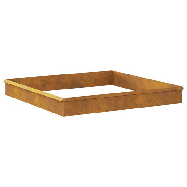 vidaXL Etana-aidat 12 pcs Ruosteinen Kulunut Ter&auml;s