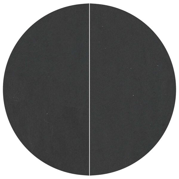 vidaXL Altaan pohjalevy Musta &Oslash; 244 cm Non-woven Kangas