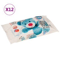 vidaXL Vauvan puhdistuspyyhkeet 12 pakettia 720 pyyhettä