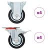 vidaXL 8 kpl Py&ouml;r&auml;t 75 mm