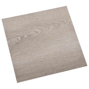 vidaXL Lattialankut 5,11 m&sup2; 55 pcs Polyvinyylikloridi Puu
