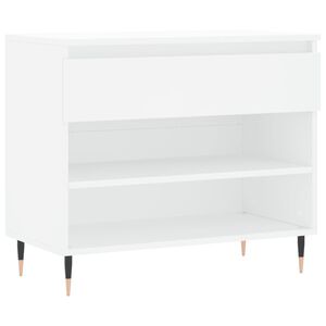 vidaXL Kenk&auml;kaappi valkoinen 70x36x60 cm tekninen puu