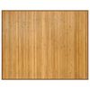 vidaXL matto suorakaide luonnollinen 80x100 cm bambu