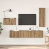 vidaXL TV-tasosetti laatikon kanssa 4 pcs Artisan tammi Tekninen puu
