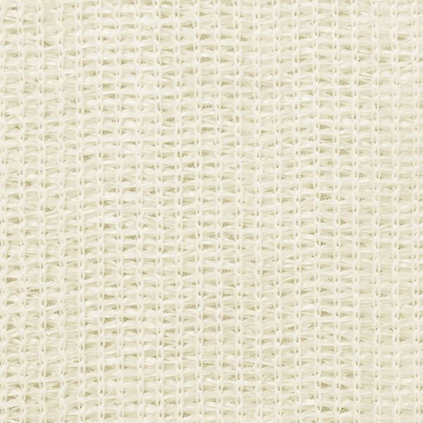 vidaXL Parvekkeen suoja kerma 75x600 cm HDPE