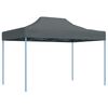 vidaXL Juhlateltta 280 x410 x 315 cm Antrasiitti Oxford-kangas