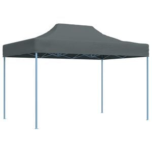 vidaXL Juhlateltta 280 x410 x 315 cm Antrasiitti Oxford-kangas