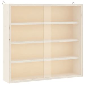 vidaXL puinen ker&auml;ilij&auml;n n&auml;ytt&ouml;kotelo ovilla 40x8,5x37cm