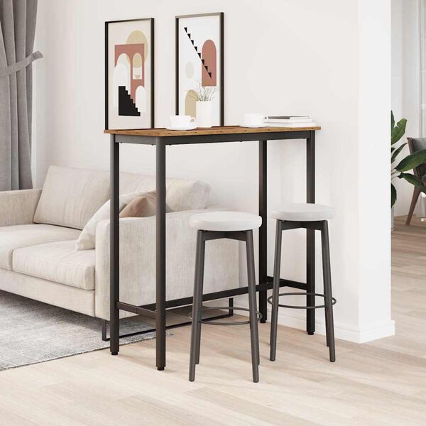 vidaXL P&ouml;yt&auml; Vanha puu 100 x 40 x 100,5 cm Kehitetty puu ja ter&auml;s