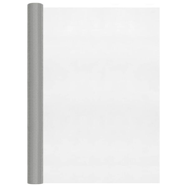 vidaXL Verkkosuoja ruostumaton ter&auml;s 80x1000 cm hopea