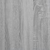vidaXL Arkistokaappi harmaa Sonoma 60x32x115 cm tekninen puu