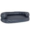 vidaXL Ergonominen vaahtomuovi koirans&auml;nky t.sin. 88x65 cm keinonahka
