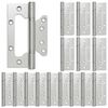 vidaXL Sarana 16 kpl 125 x 78 x 13 mm Hopea Ter&auml;s