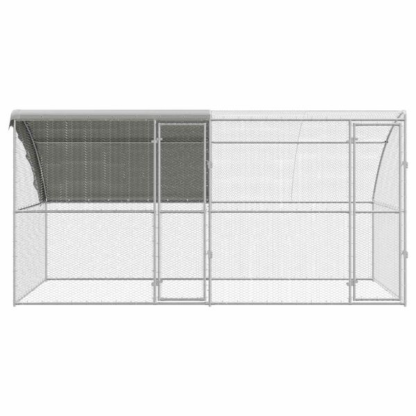vidaXL Kanah&auml;kki 2 pcs Hopea 400 x 200 x 200 cm Ter&auml;s ja PE