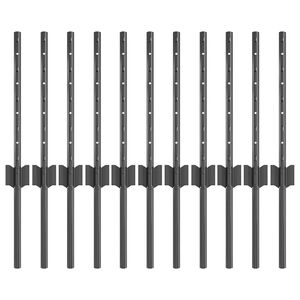 vidaXL Aitalatu 11 pcs Harmaa 40 cm Ter&auml;s