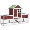 vidaXL Kaninkoppi mokka 170x63x113 cm t&auml;ysi m&auml;nty