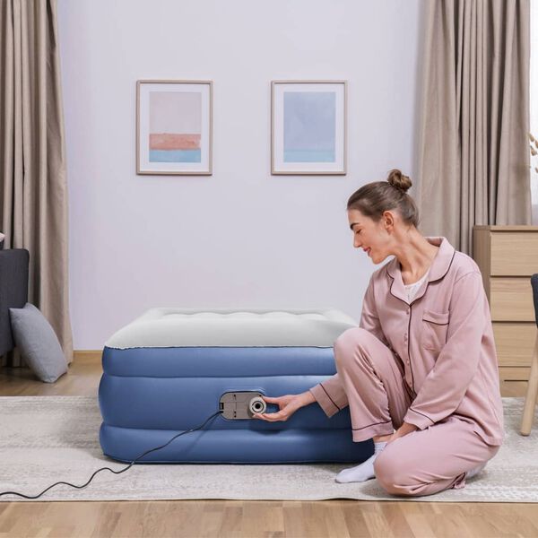 Bestway 1 hengen ilmapatja Tritech 191x97x46 cm sininen ja harmaa