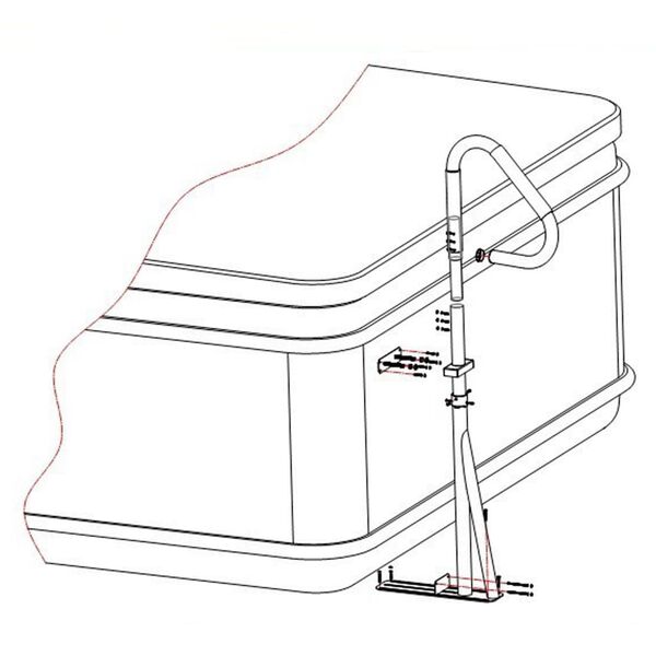 Infinity Porealtaan kaide