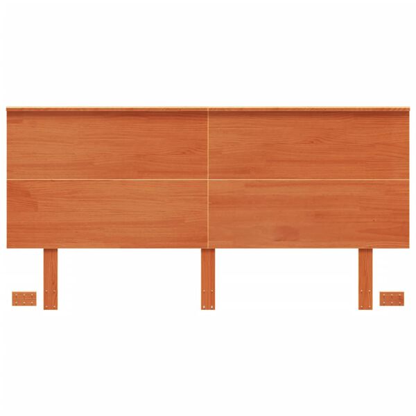 vidaXL S&auml;ngynp&auml;&auml;ty ruskea 160 cm t&auml;ysi m&auml;nty