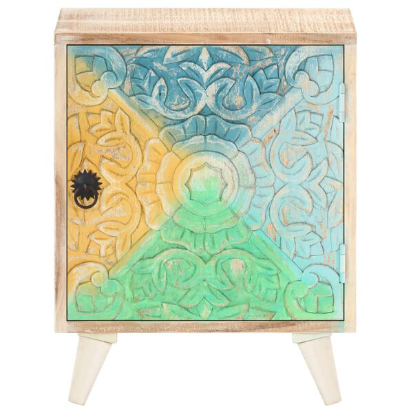 vidaXL Veistetty y&ouml;p&ouml;yt&auml; 40x30x50 cm t&auml;ysi akaasiapuu