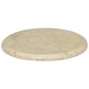 vidaXL P&ouml;yt&auml;levy kerma &Oslash;40x2,5 cm marmori