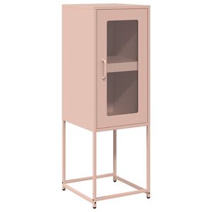 vidaXL Senkki Pinkki 36x39x107 cm Kylm&auml;valssattu ter&auml;s