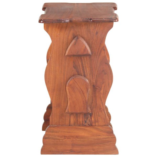 vidaXL Lehtiteline 50x30x53 cm t&auml;ysi akaasiapuu