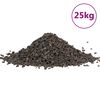 vidaXL Basalttisora 25 kg musta 5-8 mm