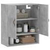 vidaXL Seinäkaappi betoninharmaa 60x31x70 cm tekninen puu
