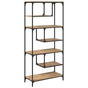 vidaXL Kirjahylly artesaani tammi 81 x 36 x 176 cm Tekninen puu