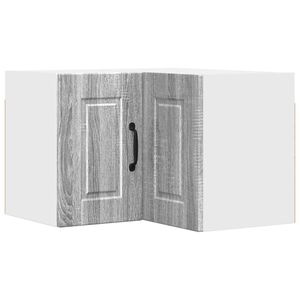 vidaXL Sein&auml;n kulmarcabinett PORTO Harmaa Sonoma 57 x 57 x 40 cm