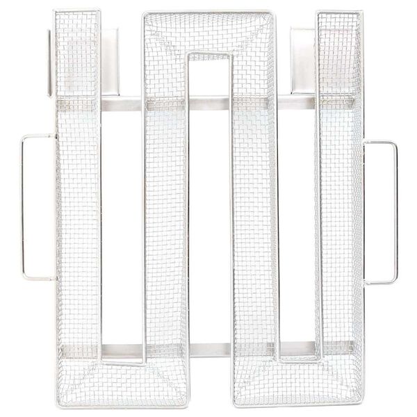 vidaXL Kylm&auml;savugeneraattori neli&ouml; 22,5 cm ruostumaton ter&auml;s