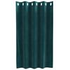 vidaXL Pimennysverhot 2 pcs Tummanvihre&auml; 140 x 140 cm Sametti