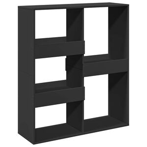 vidaXL Huoneenjakaja musta 100x33x115 cm tekninen puu