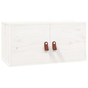vidaXL Sein&auml;kaappi valkoinen 60x30x30 cm t&auml;ysi m&auml;nty