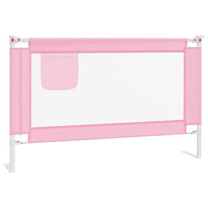 vidaXL Turvalaita s&auml;nkyyn pinkki 120x25 cm kangas
