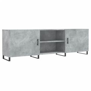 vidaXL TV-taso betoninharmaa 150x30x50 cm tekninen puu