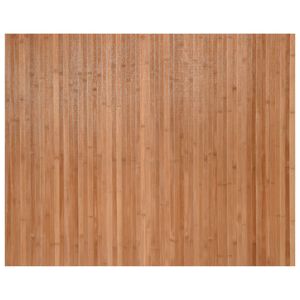 vidaXL matto suorakaide luonnollinen 80x100 cm bambu