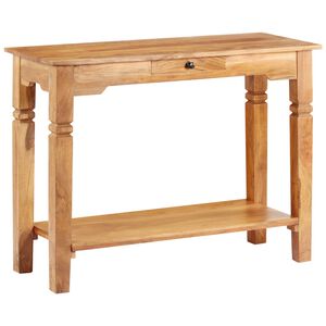 vidaXL Konsolip&ouml;yt&auml; 100x40x76 cm t&auml;ysi akaasiapuu