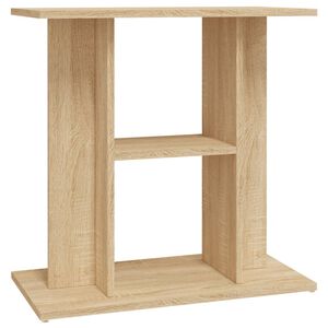 vidaXL Akvaarioteline Sonoma-tammi 60x30x60 cm tekninen puu